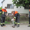 Hydrantenüberprüfung in Tünzhausen u.Kreuth